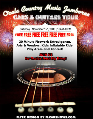 Cars and Guitars Car Show